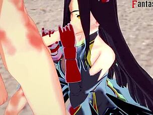 Friedrich Der Grosse Engages In Sucking And Sex In Azur Lane Fantasy