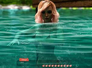 ep11 ladies touch my boner while helping the hotties in game