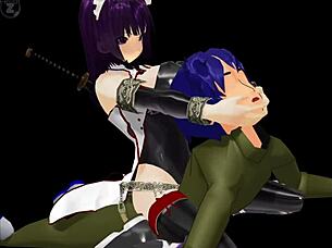 Detailed Scenes From Girl B Hero Part 1 Shisen 1