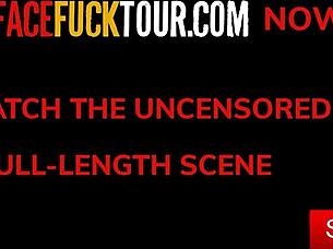 i watch curvaceous latina gagging on massive cock.