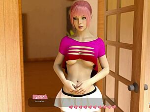 Ep9: Peeping Tom Spies On Naomi's Pussy, Then Helps The Hotties In A Wild Group Scene! 😏🍑