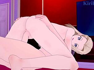 Klara and Nonna engage in intense sex in Girls Und Panzer hentai