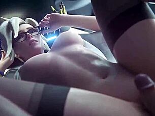 mercy domination in anime cartoon hentai adventure