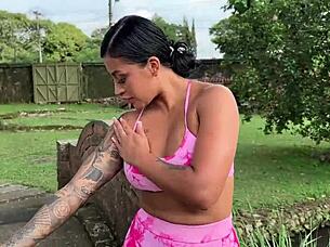 colombian model with big tits is a nympho, want to see?