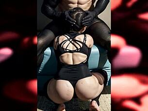 Hot 3D sex animation featuring sporty girls.