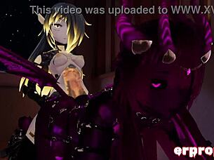 is a daemon, robot, and dragon having a hot 3way in vrchat?