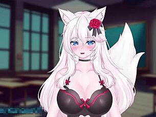 Vtuber Kanakovt ERP Vibrator Play in Public.