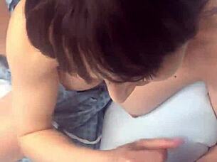 Pretty Spanish Latina uses toys to squirt intensely