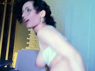 Hard Ass Masturbates with Butt Plug and Vibrator for Orgasm