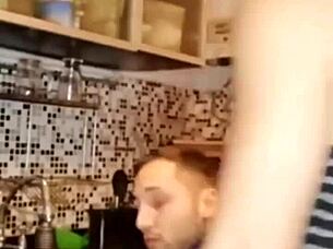 plumber unclogs my pipe with his big cock 😏