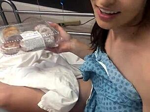 Pretty Spanish Latina uses toys to squirt intensely