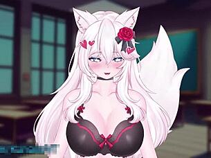 Vtuber Kanakovt ERP Vibrator Play in Public.