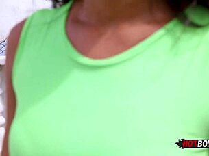 Young guy paid for a private session