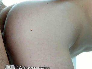 two hot guys in hd gayroom get assfucked and cumshot