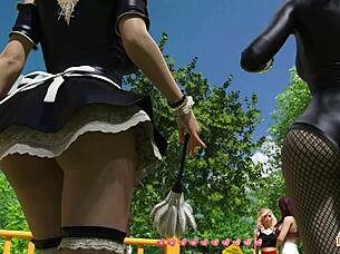 Ep9: Peeping Tom Spies On Naomi's Pussy, Then Helps The Hotties In A Wild Group Scene! 😏🍑