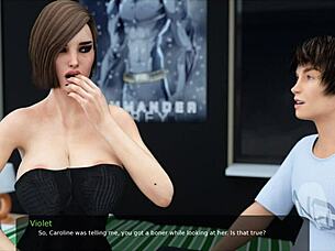 Violet Swallows Big Cum Load After Ass Licking