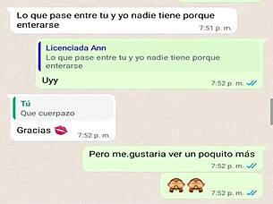 My Stepmother's Whore Texts Me On Whatsapp While Dad's Away