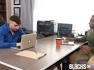 Jock feels intense relief as his ass gets pumped