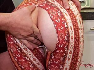 always banging my cleaner lady after her job