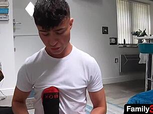 Want me to massage your feet, daddy? Or handle those sensitive areas too?