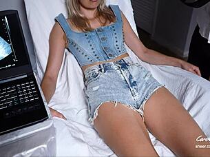 Fake doc exam got this teen 18+ shakin’ with orgasm, oops!