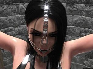 3D BDSM Bondage Fetish Comics Compilation by Cybercaptain!