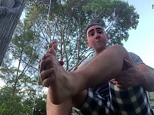 My stepdad's twin seduces me in taboo roleplay scenes