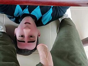 My stepdad's twin seduces me in taboo roleplay scenes