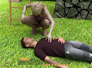 Ep9: Peeping Tom Spies On Naomi's Pussy, Then Helps The Hotties In A Wild Group Scene! 😏🍑