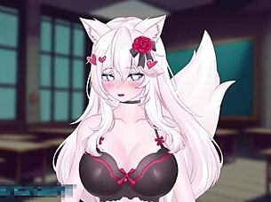 Vtuber Kanakovt ERP Vibrator Play in Public.