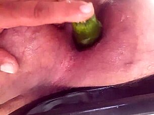 Hot Close-Up Anal With Big Dildos
