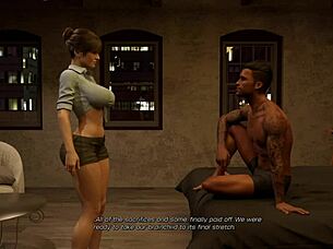 Fill shaved pussy with monster cock and breed