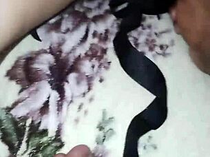 Amateur Wife Sends Cuckold to Fuck Her Ass, Screams in Orgasm from Both Holes