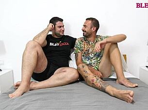 deflowering koldo goran by magic javi with huge cock