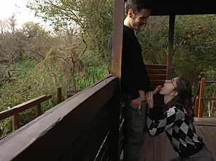 Petite Horny Teen 18+ Fucked In Public Park - Almost Caught - Outdoor Amateur Sex