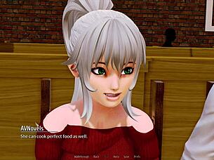 Continuing the adventure in Harem Hotel episode 357.