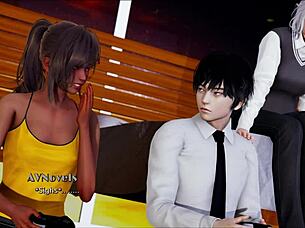 My Real Desire 47 Featuring Indian Themes In Anime Cartoon Hentai Style