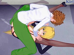 Ryouko Mikado and Tearju Lunatique with Rito Yuki in To Love Ru hentai.