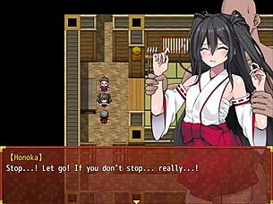 Battle Shrine Maiden Honoka Part 4 With Hentai Elements