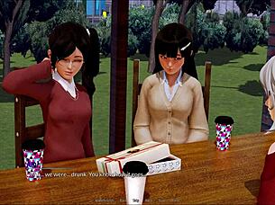 Continuing the adventure in Harem Hotel episode 357.