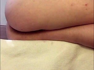 Look at my hairy pussy pulsing close up, real teen 18+ orgasm without hands