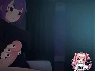 my anime boyfriend comes over to suck and fuck me