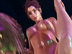 Judy Alvarez Fucks Panam Palmer In Cyberpunk 2077 Futa Sex Tapes - Intense 3D Creampie Action!
