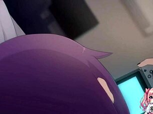 my anime boyfriend comes over to suck and fuck me