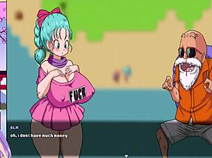 Dragon Ball Bulma's balls part 1 so sexy 😍