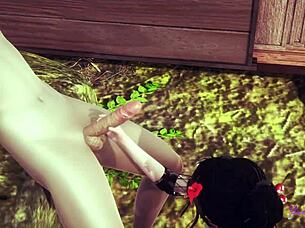 Mia Feels Intense Pleasure in Yaoi Femboy Sex.