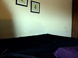 I WHIP OUT my huge natural tits and GIVE him a MORNING WOOD blowjob