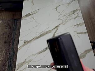 cute student deepthroats photographer's cock in homemade missionary fuck