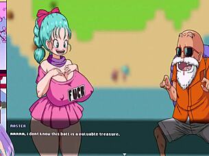 Dragon Ball Bulma's balls part 1 so sexy 😍