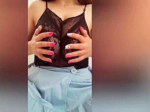 I decided to film my boobs on camera for the first time